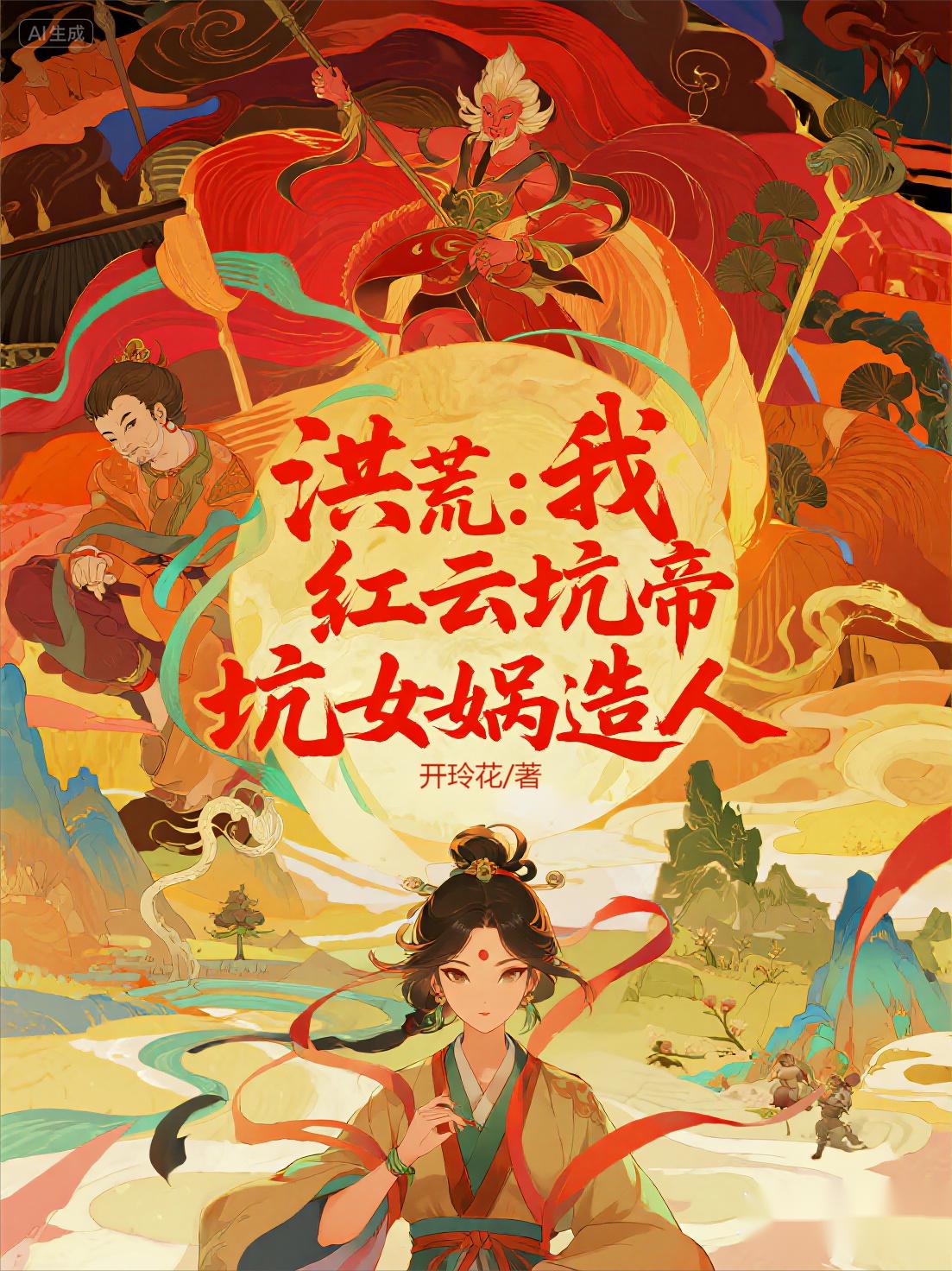 洪荒我红云坑帝坑女娲造人